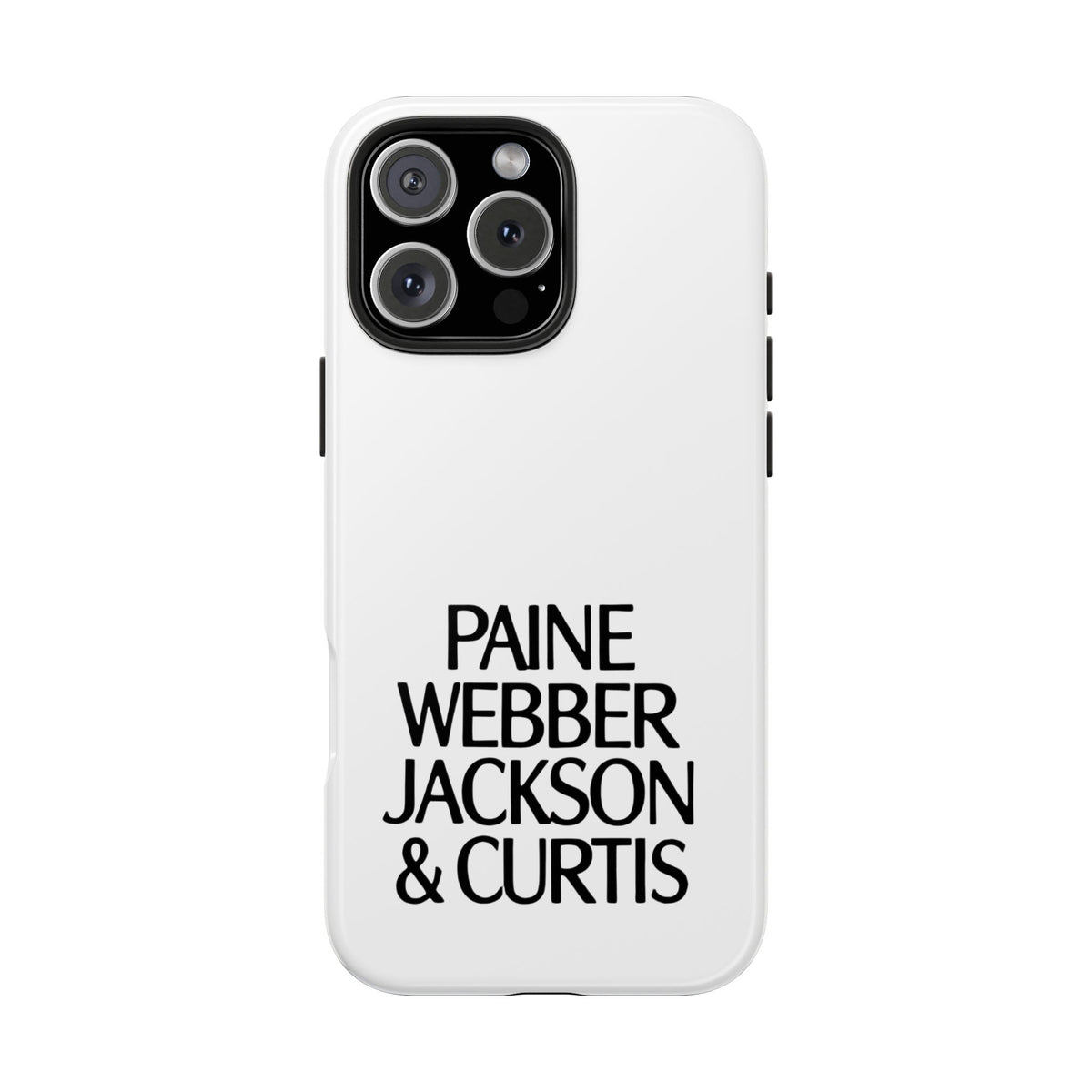 Paine Webber Jackson & Curtis Tough Phone Case