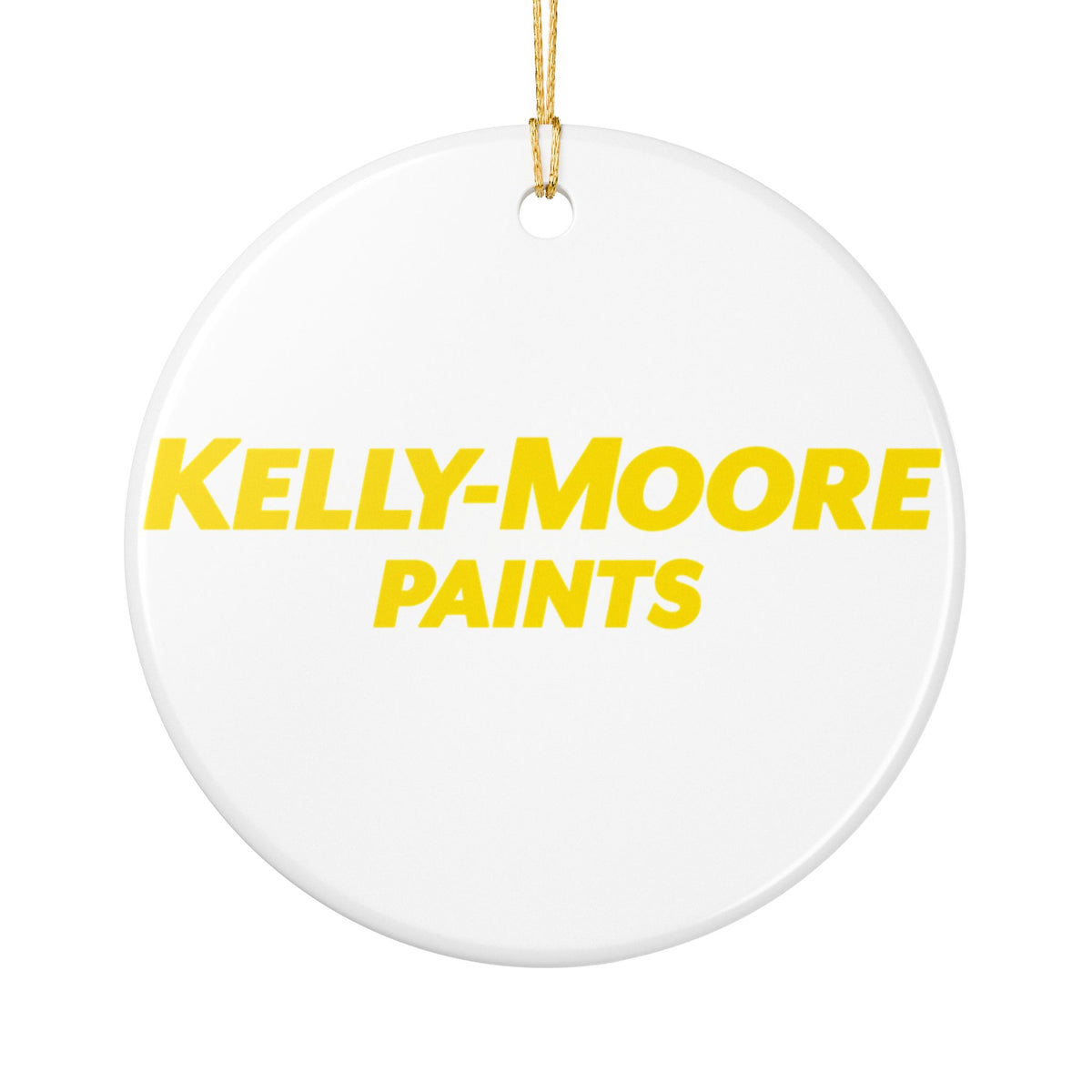 Kelly-Moore Paints Ceramic Ornament