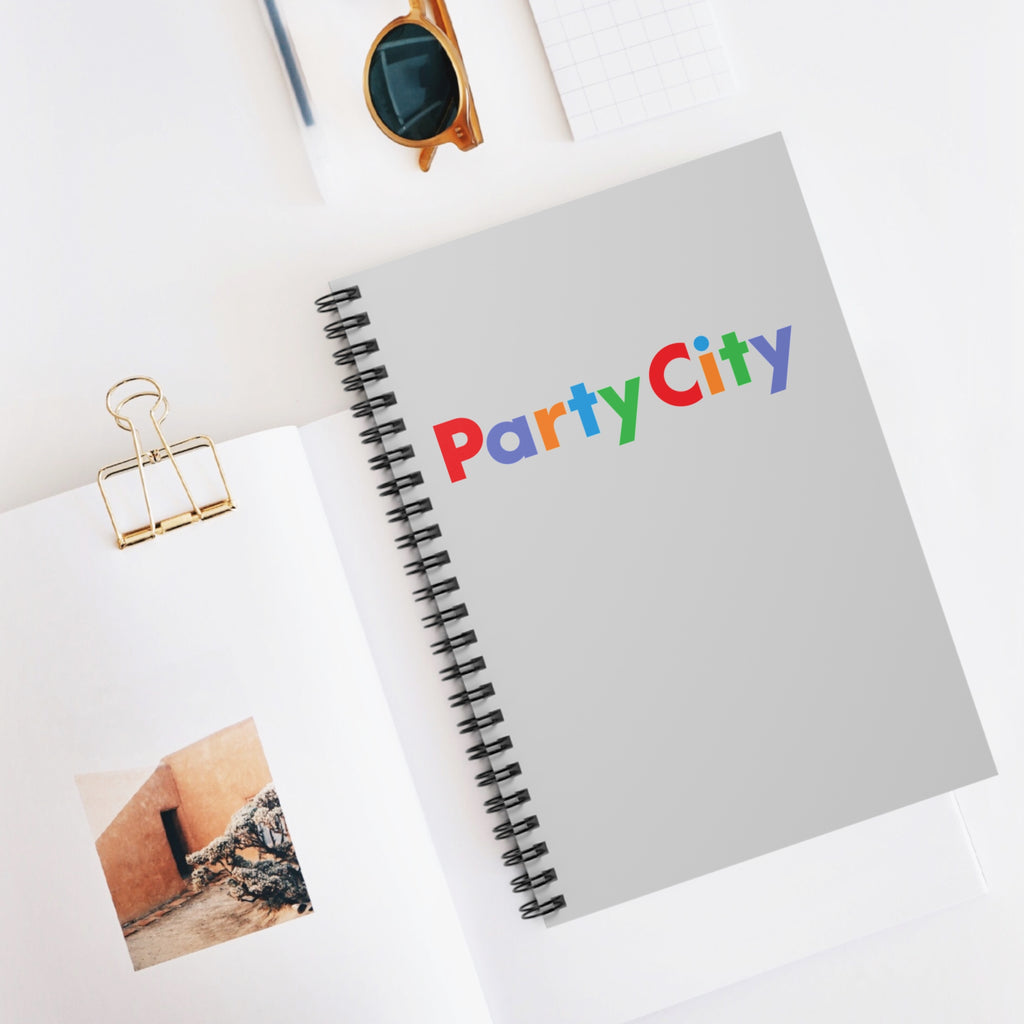 Party City Spiral Notebook