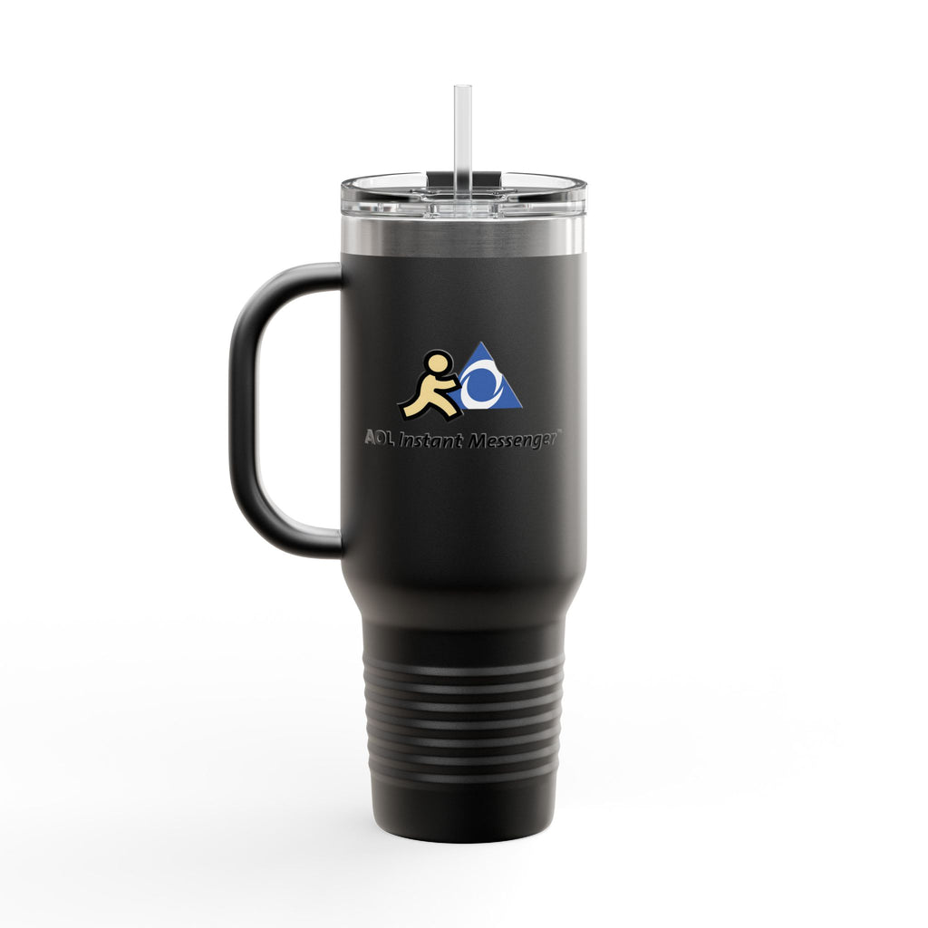 AOL Instant Messenger (AIM) 40oz Insulated Travel Mug Stainless Tumbler