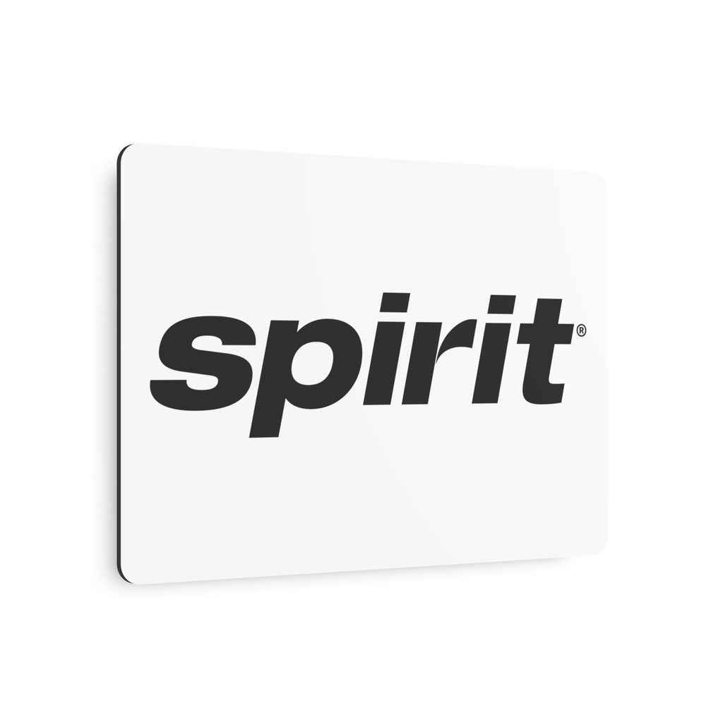 Spirit Airlines Metal Sign