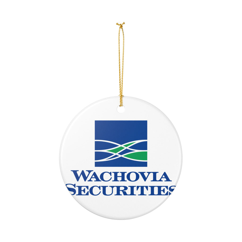 Wachovia Securities Ceramic Ornament