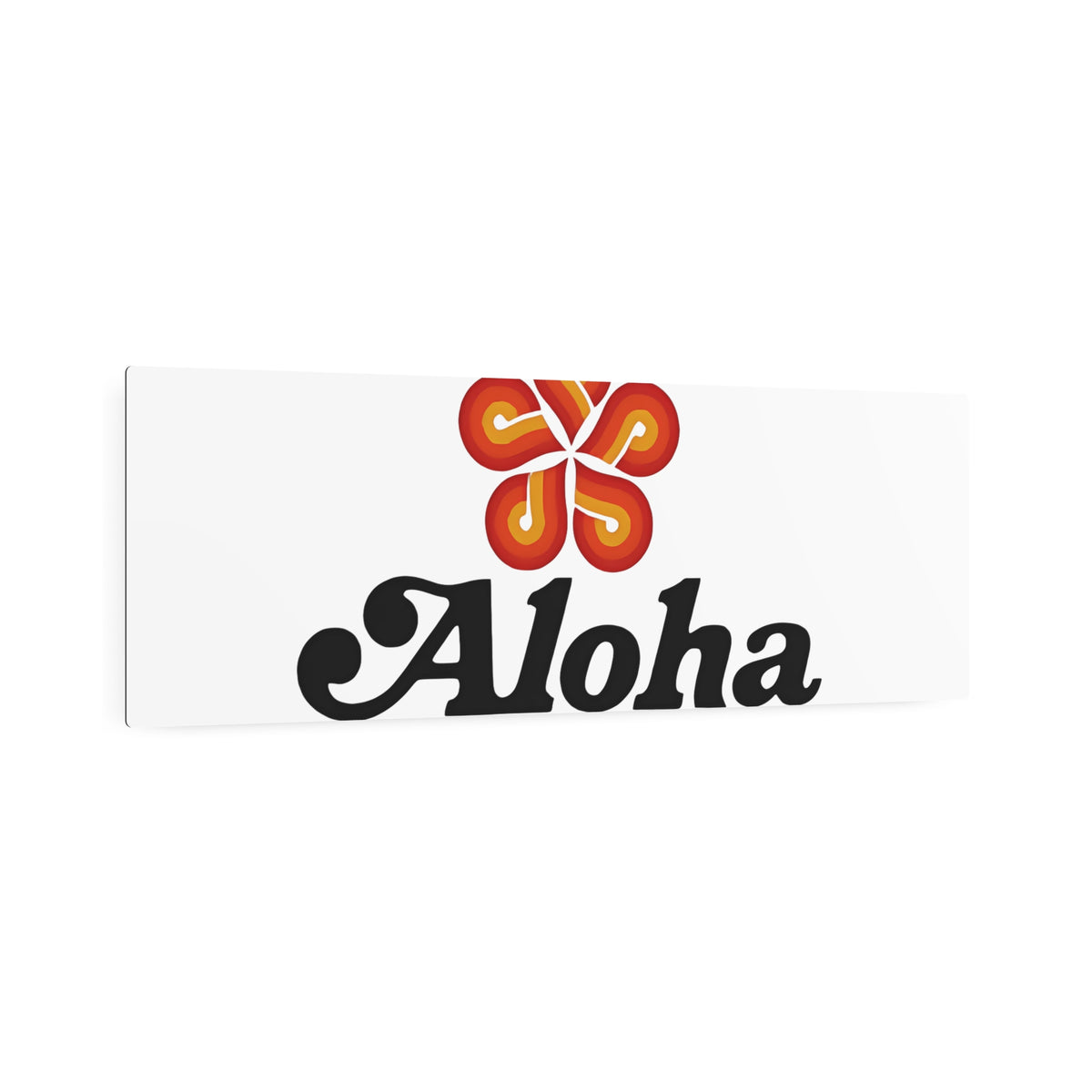 Aloha Airlines Metal Sign