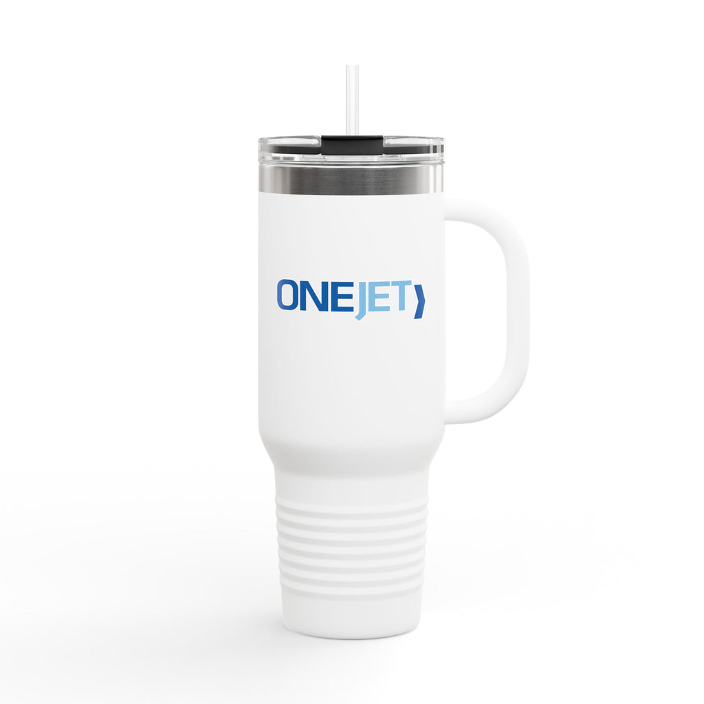 OneJet 40oz Insulated Travel Mug Stainless Tumbler