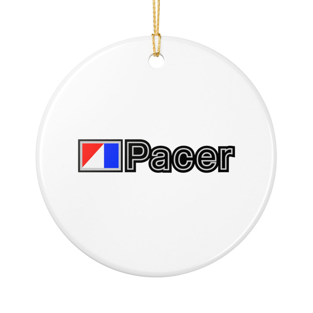 Pacer International Ceramic Ornament