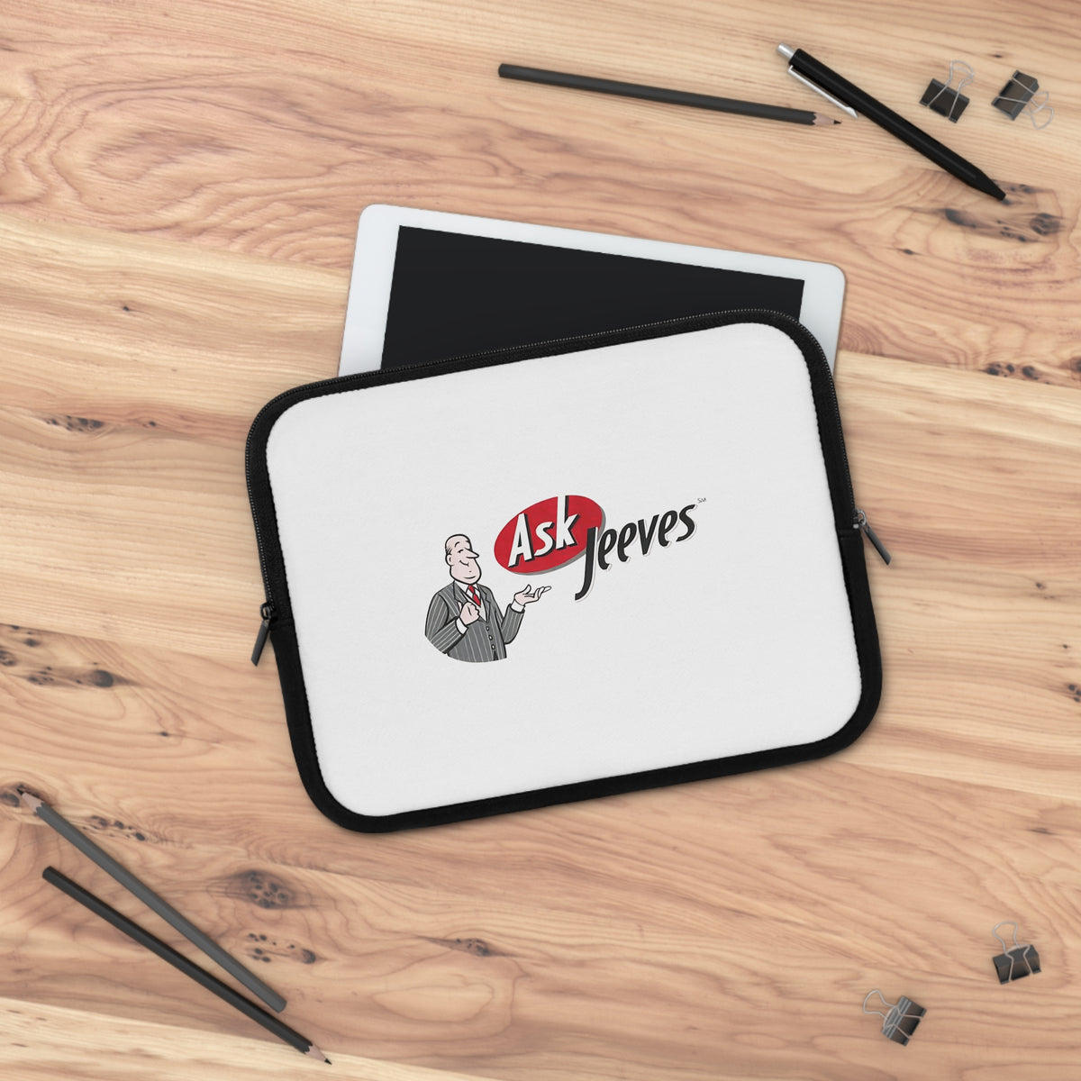 Ask Jeeves Laptop Sleeve