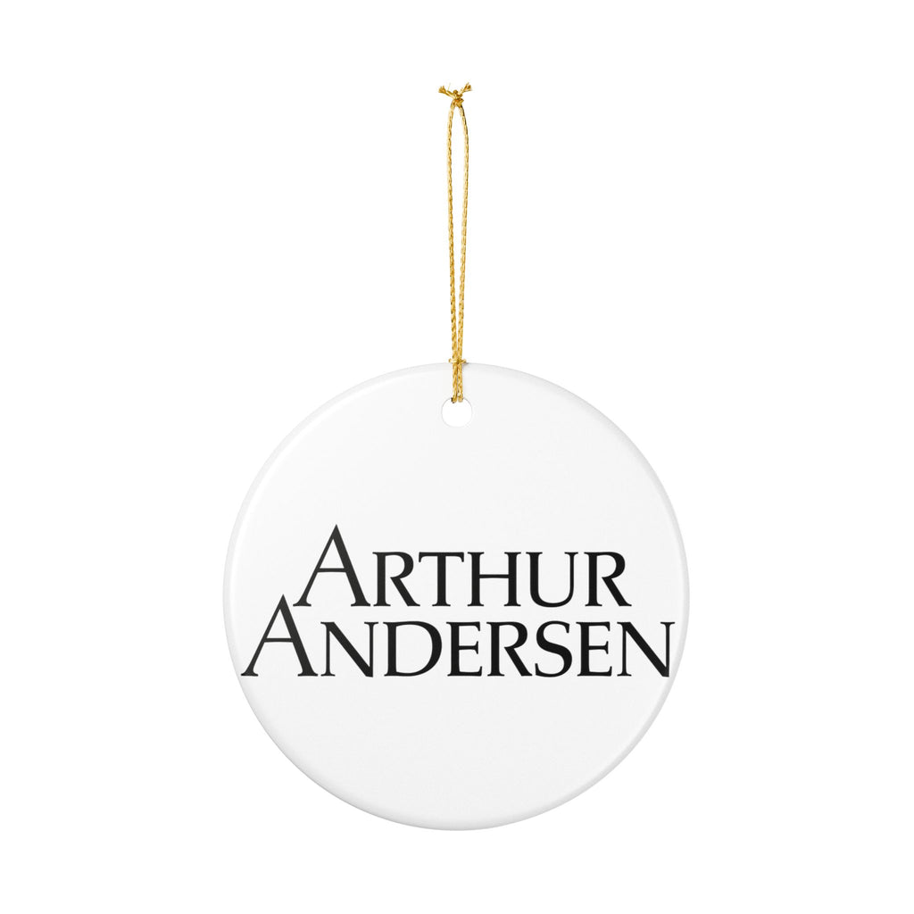 Arthur Andersen Ceramic Ornament