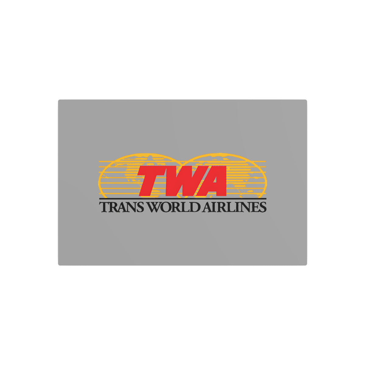 Trans World Airlines (TWA) Metal Sign