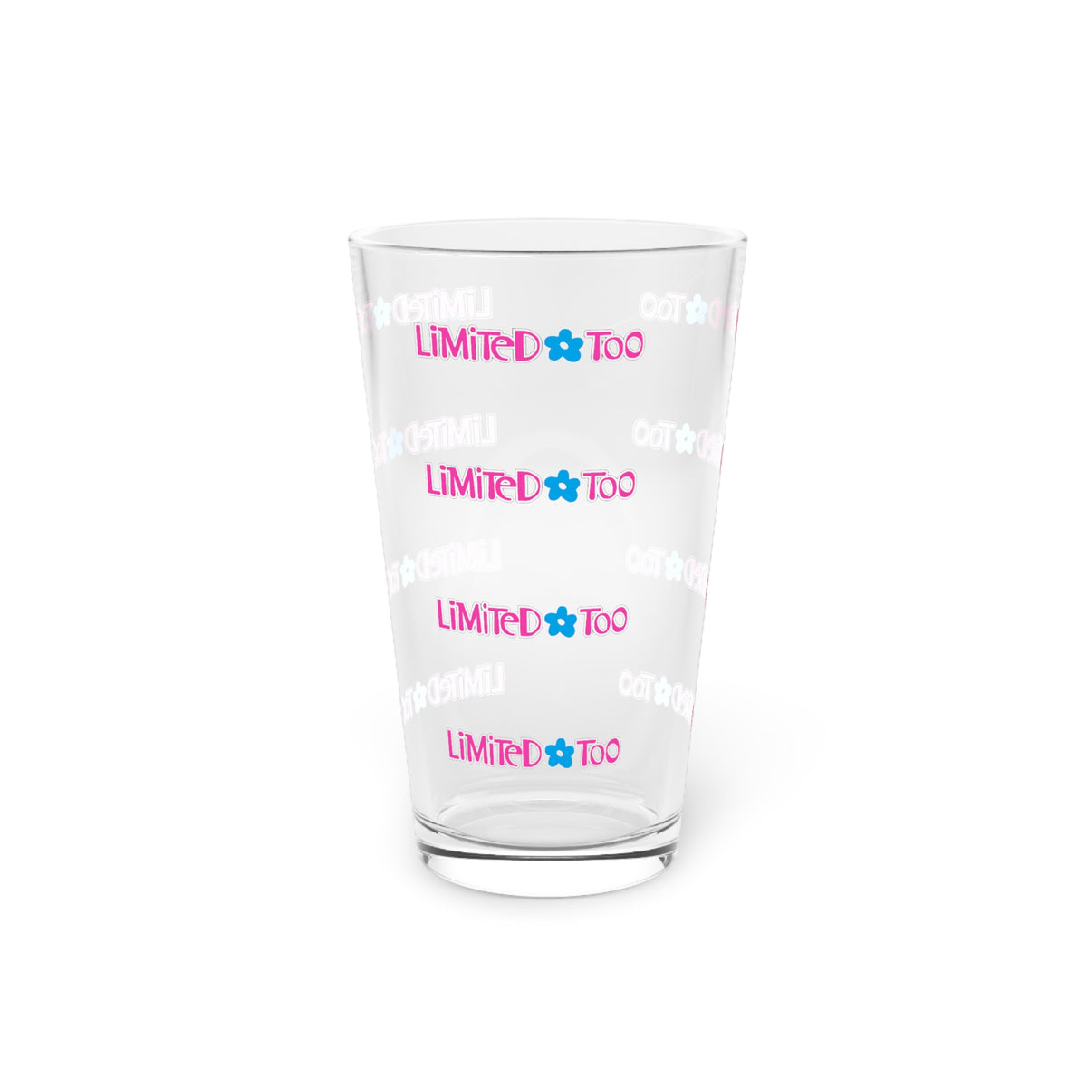 Limited Too 16oz Pint Glass