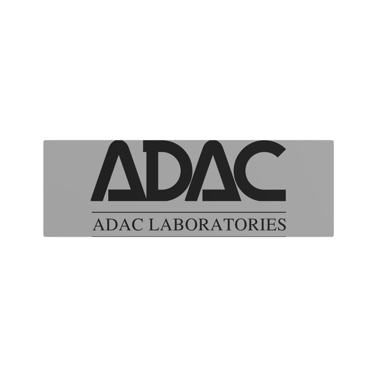 ADAC Laboratories Metal Sign
