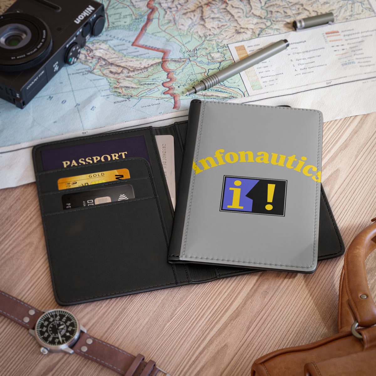 Infonautics Passport Cover