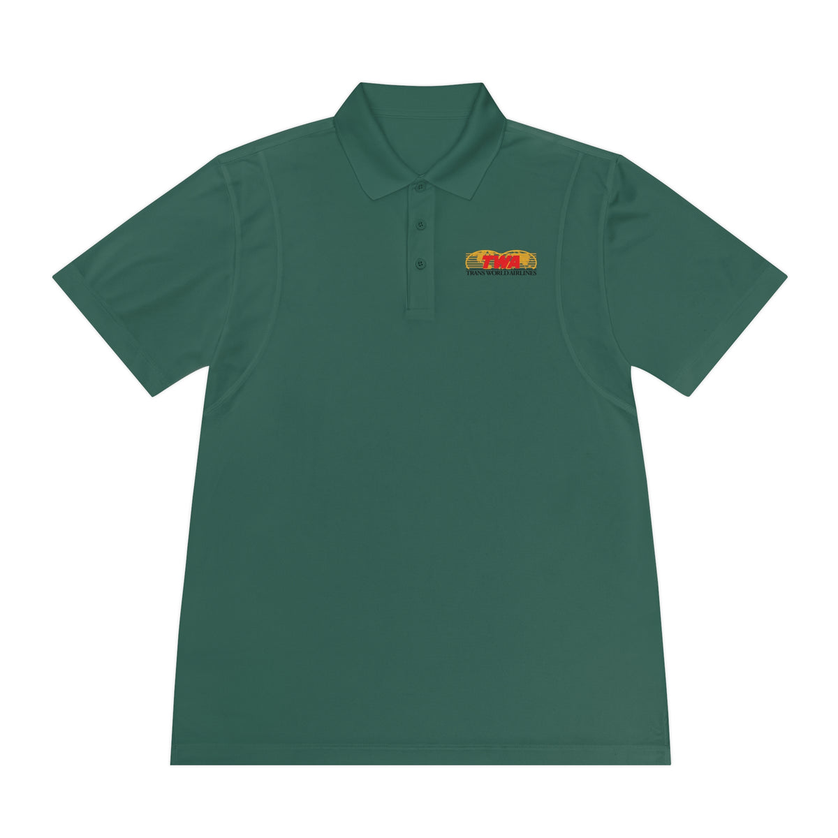 Trans World Airlines (TWA) Men's Sport Polo Shirt