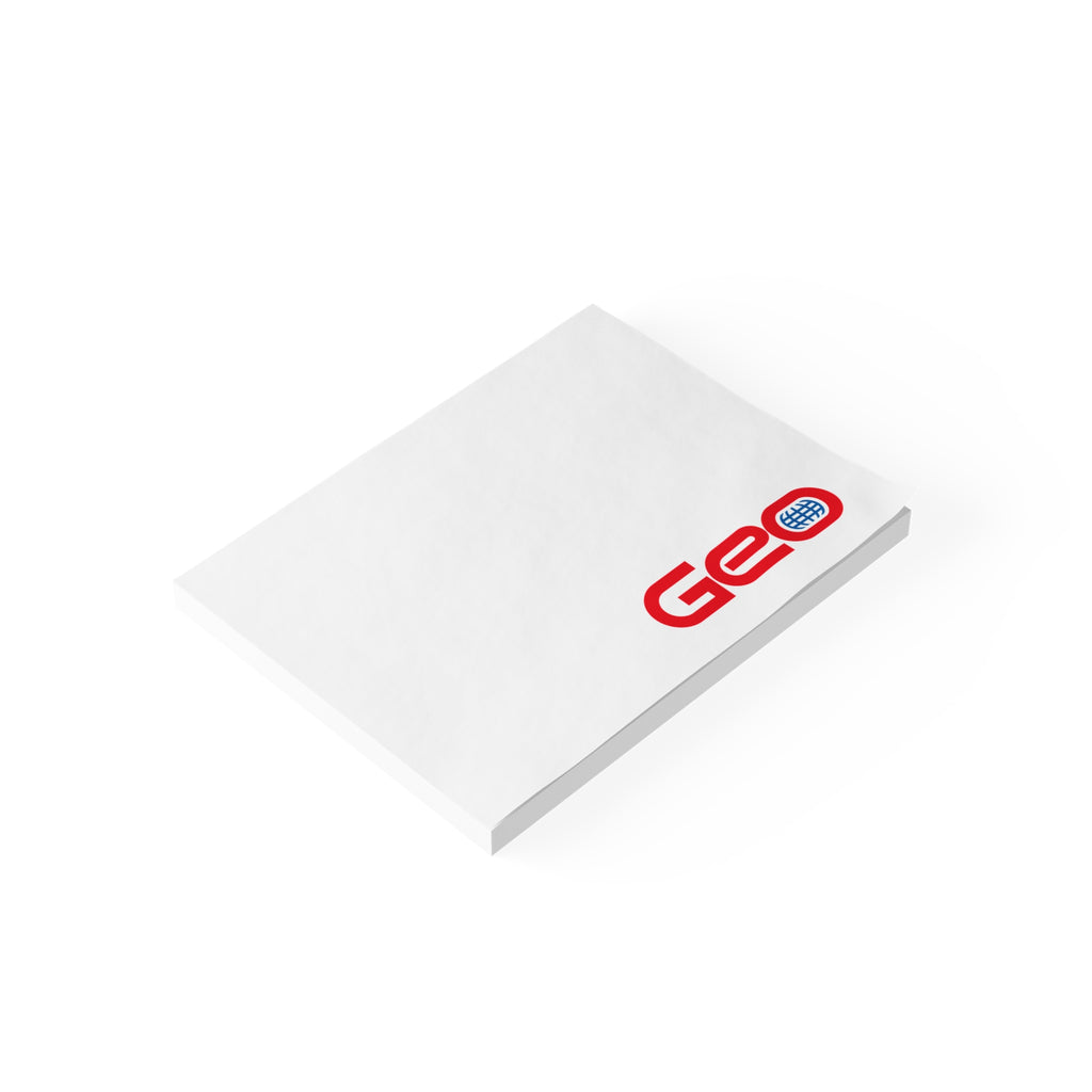 Geo Sticky Post-it Note Pad