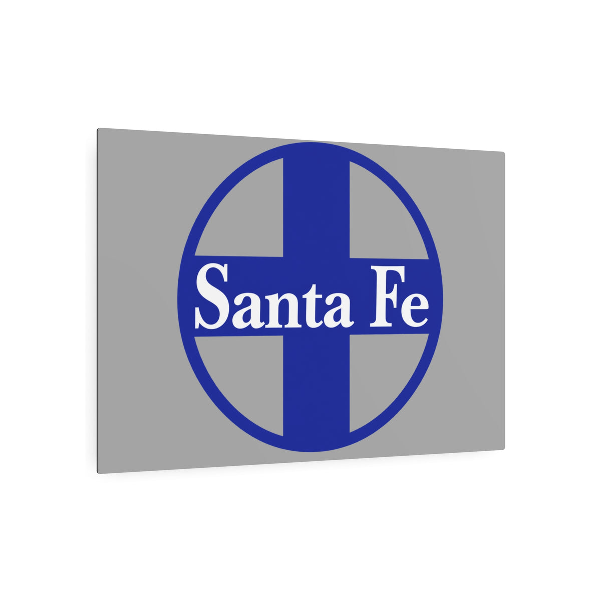 Atchison Topeka and Santa Fe Railway Metal Sign