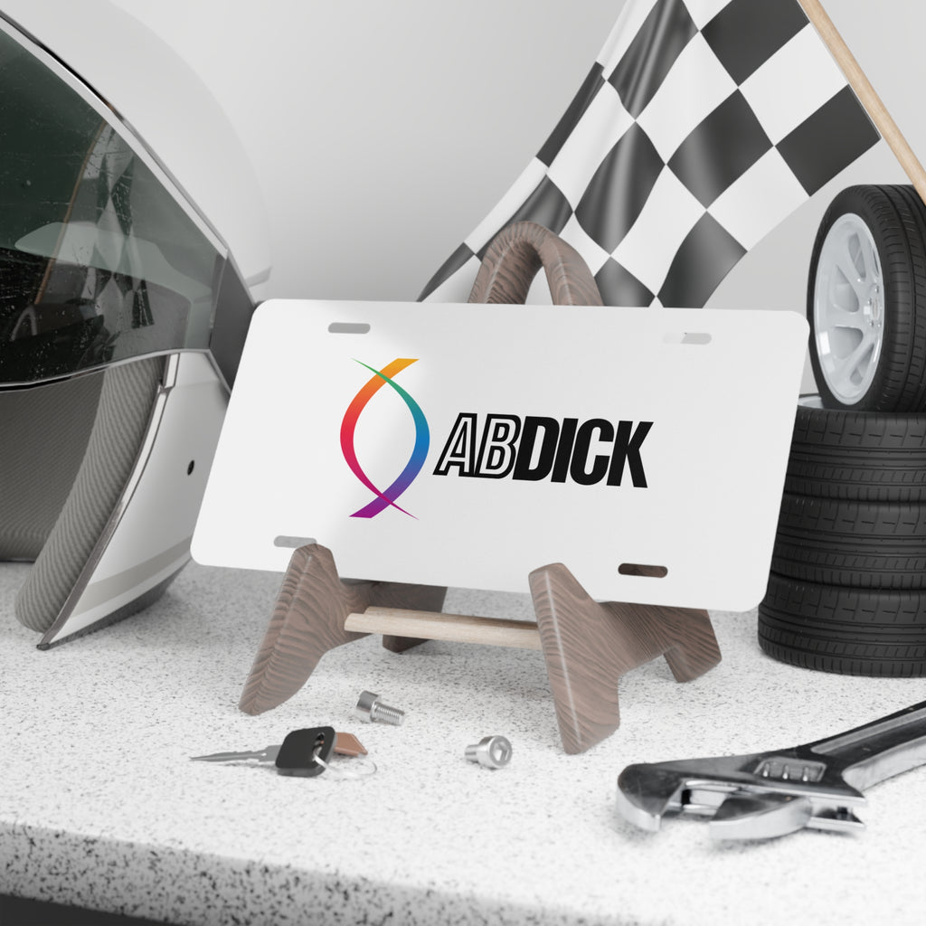 A. B. Dick Company Vanity License Plate