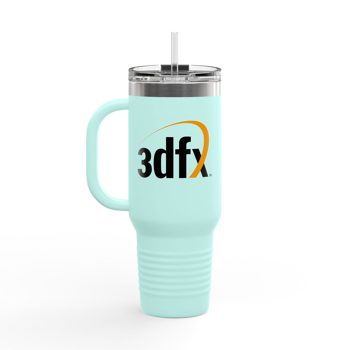 3dfx Interactive 40oz Insulated Travel Mug Stainless Tumbler