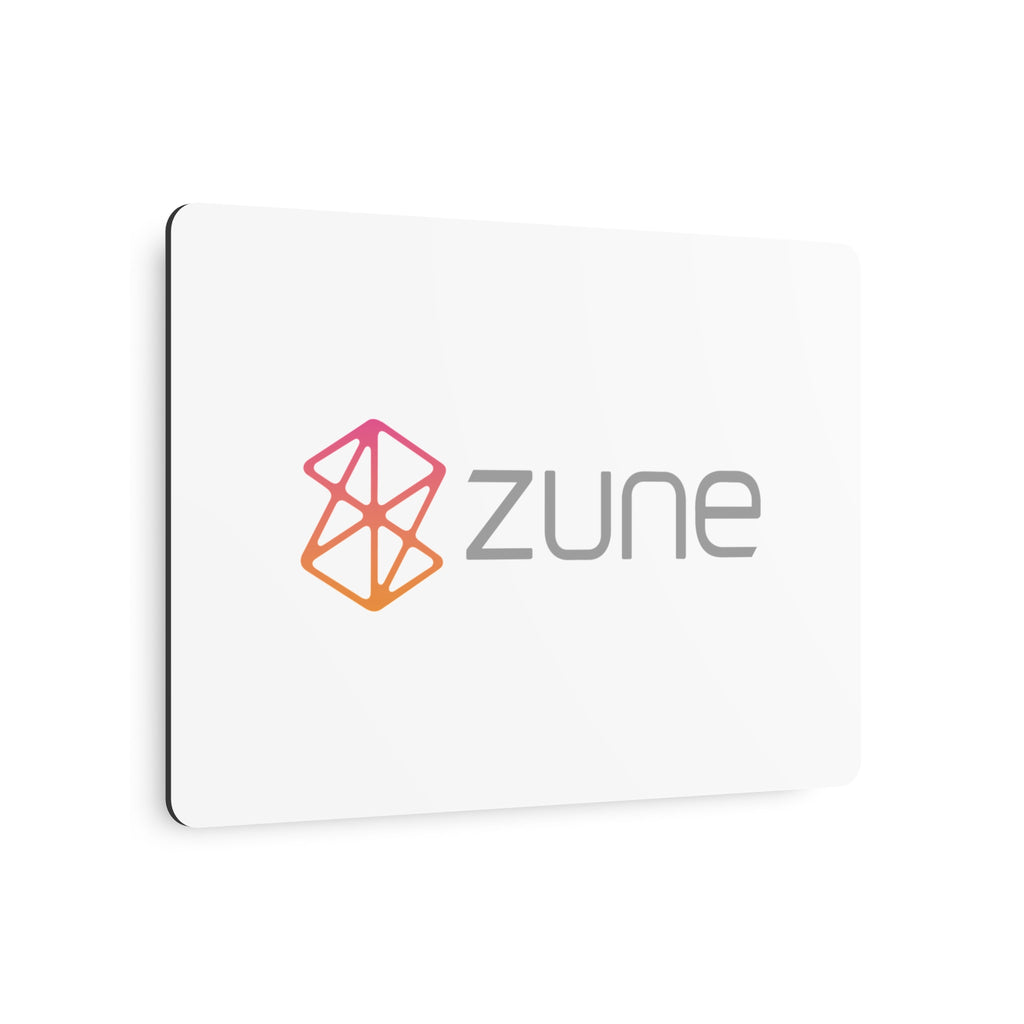 Zune Metal Sign