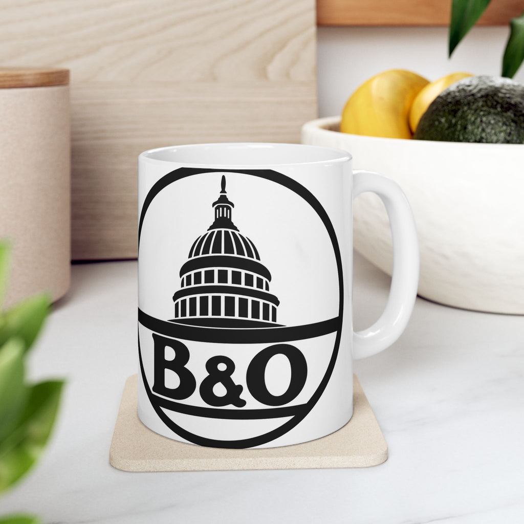 Baltimore and Ohio Railroad Ceramic Coffee Mug