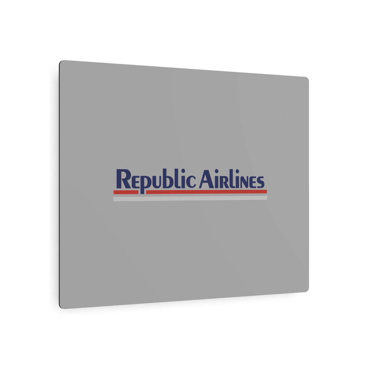 Republic Airlines Metal Sign