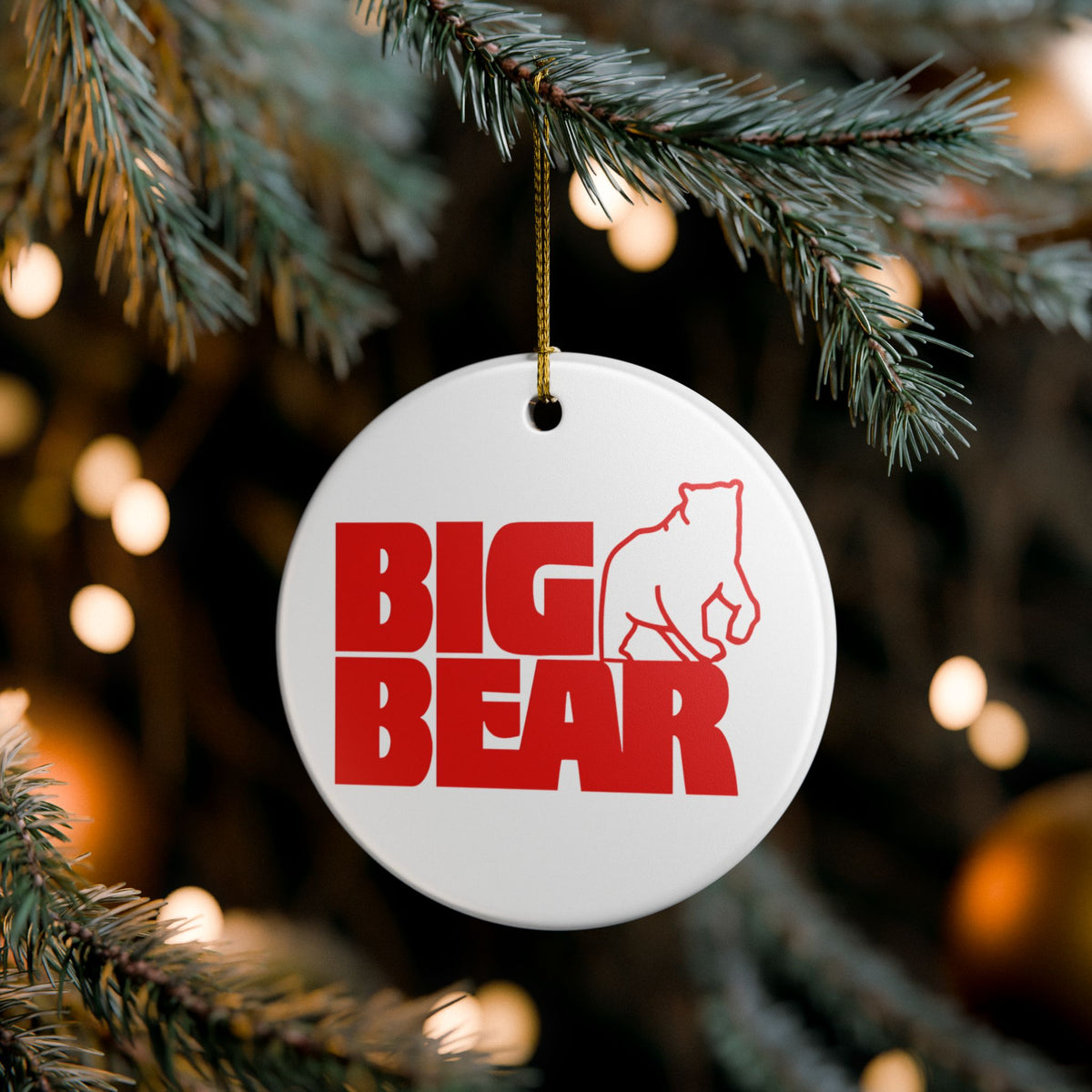 Big Bear Stores Ceramic Ornament