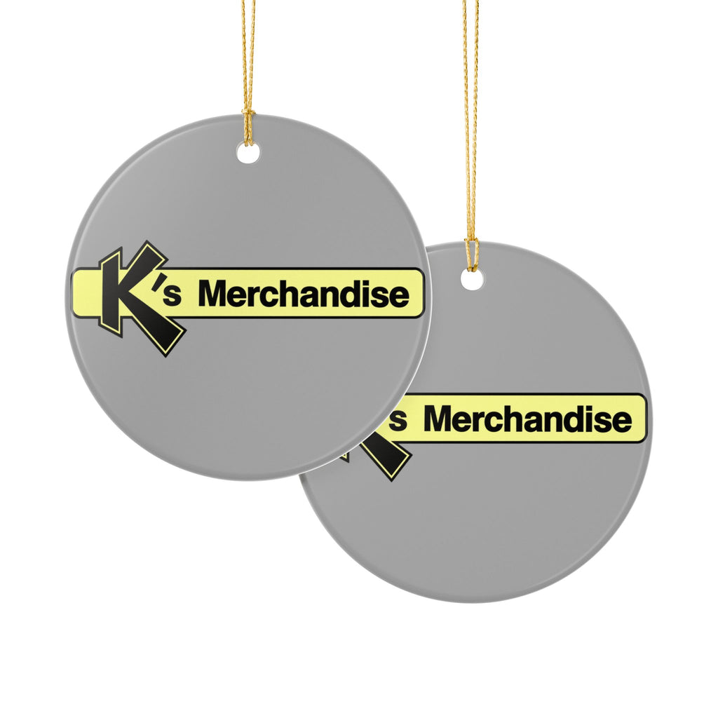 K's Merchandise Mart Ceramic Ornament