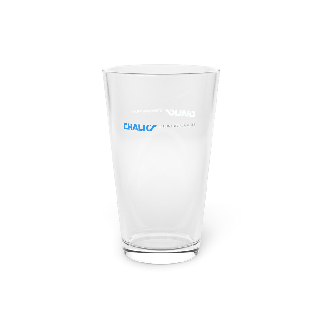 Chalk's International Airlines 16oz Pint Glass