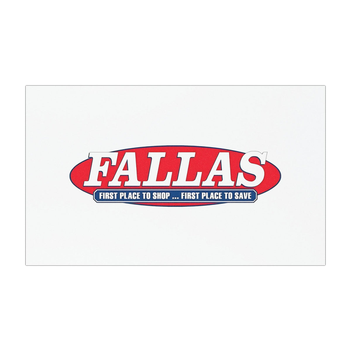 Fallas Discount Stores Car Magnet