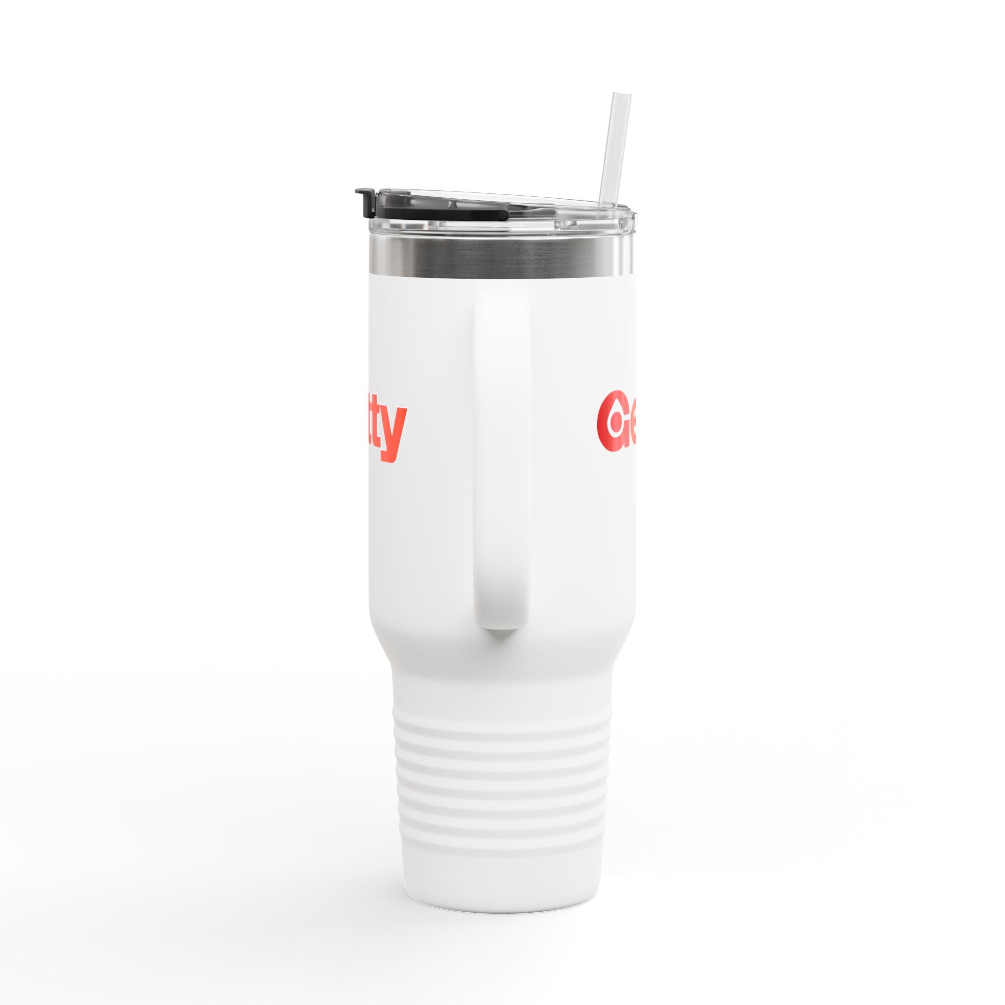 Getty Oil 40oz Insulated Travel Mug Stainless Tumbler