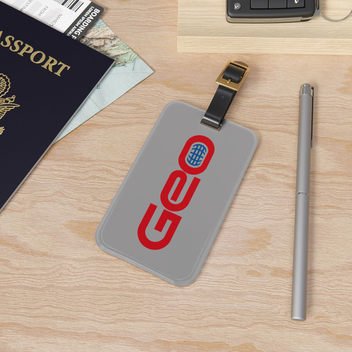 Geo Luggage Tag