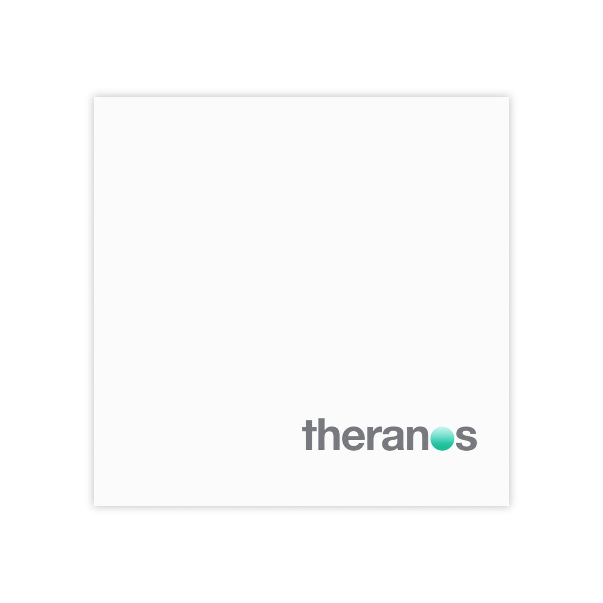 Theranos Sticky Post-it Note Pad