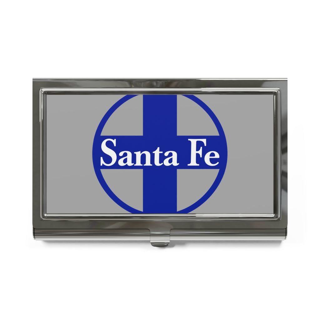 Atchison Topeka and Santa Fe Railway Metal Business Card Holder
