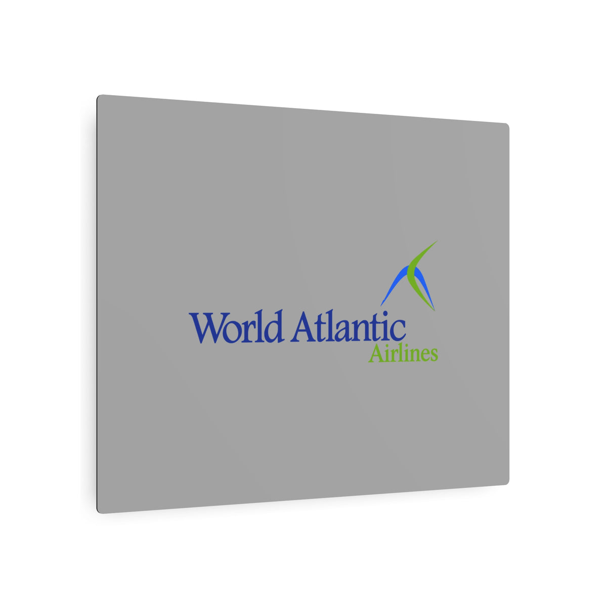 World Atlantic Airlines Metal Sign