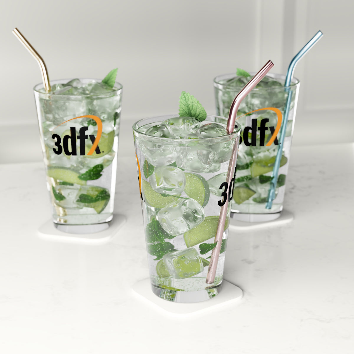 3dfx Interactive 16oz Pint Glass