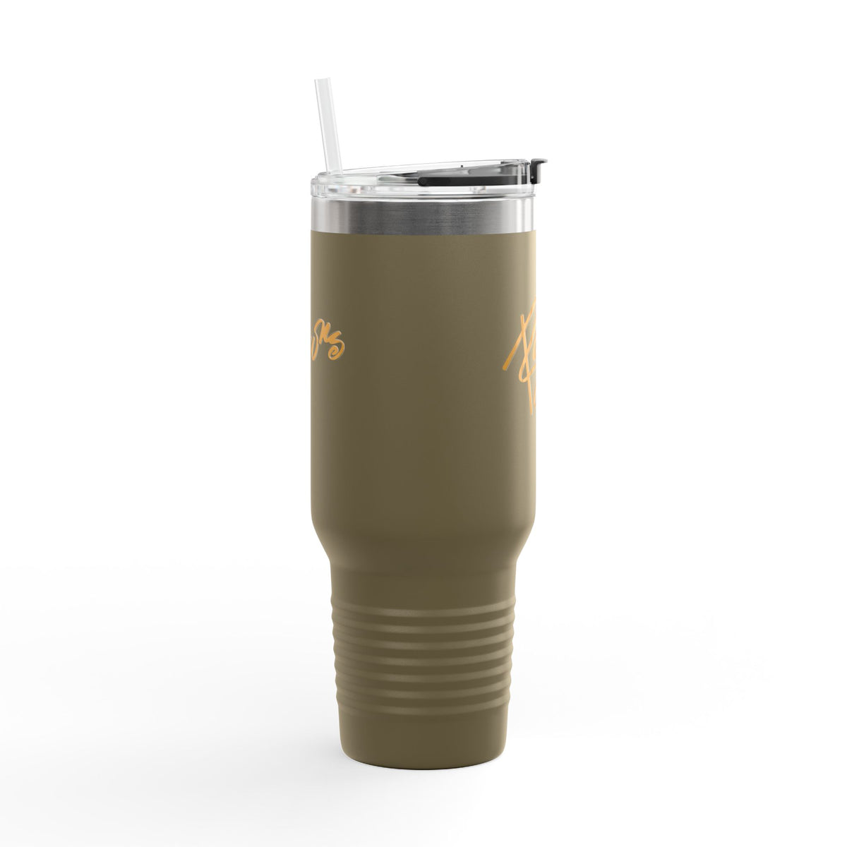 Bacon's 40oz Insulated Travel Mug Stainless Tumbler