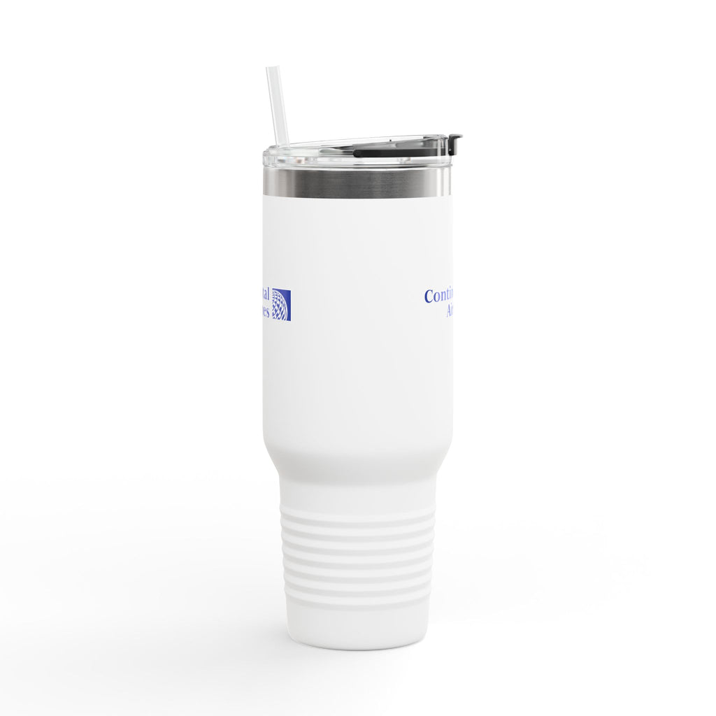 Continental Airlines 40oz Insulated Travel Mug Stainless Tumbler