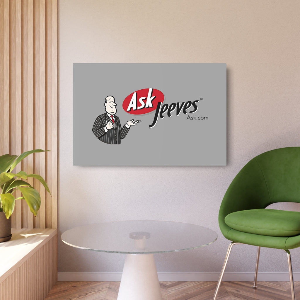 Ask Jeeves Metal Sign