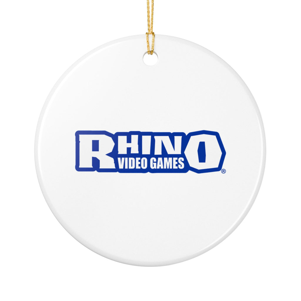 Rhino Video Games Ceramic Ornament
