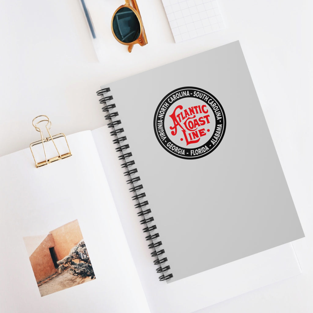 Atlantic Coast Line Railroad Spiral Notebook