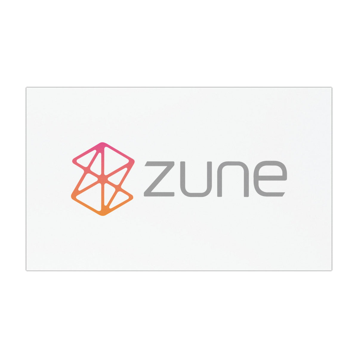 Zune Car Magnet