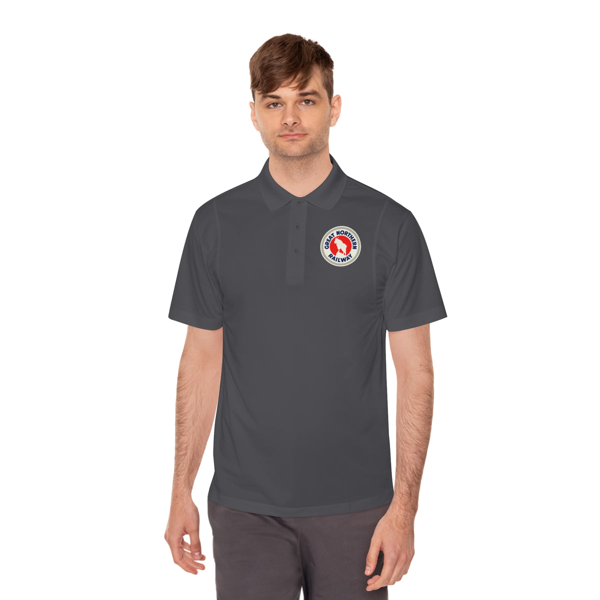 Great Northern Railway Men's Sport Polo Shirt