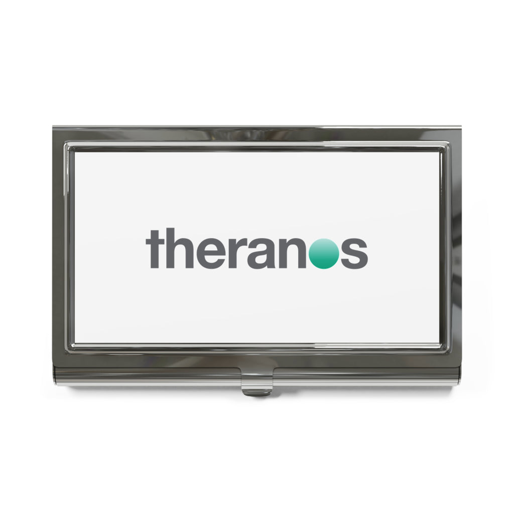 Theranos Inc. Metal Business Card Holder