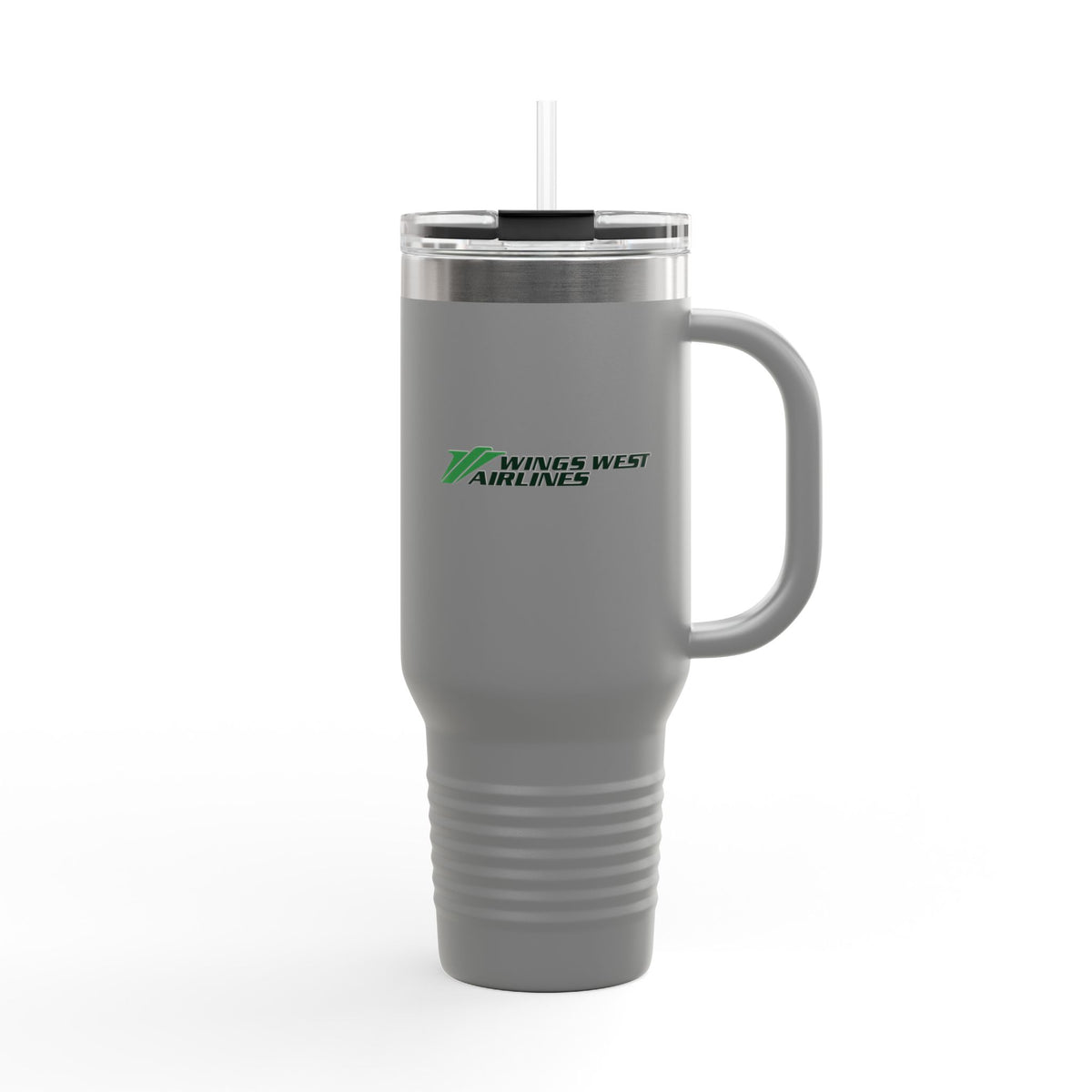 Wings West Airlines 40oz Insulated Travel Mug Stainless Tumbler