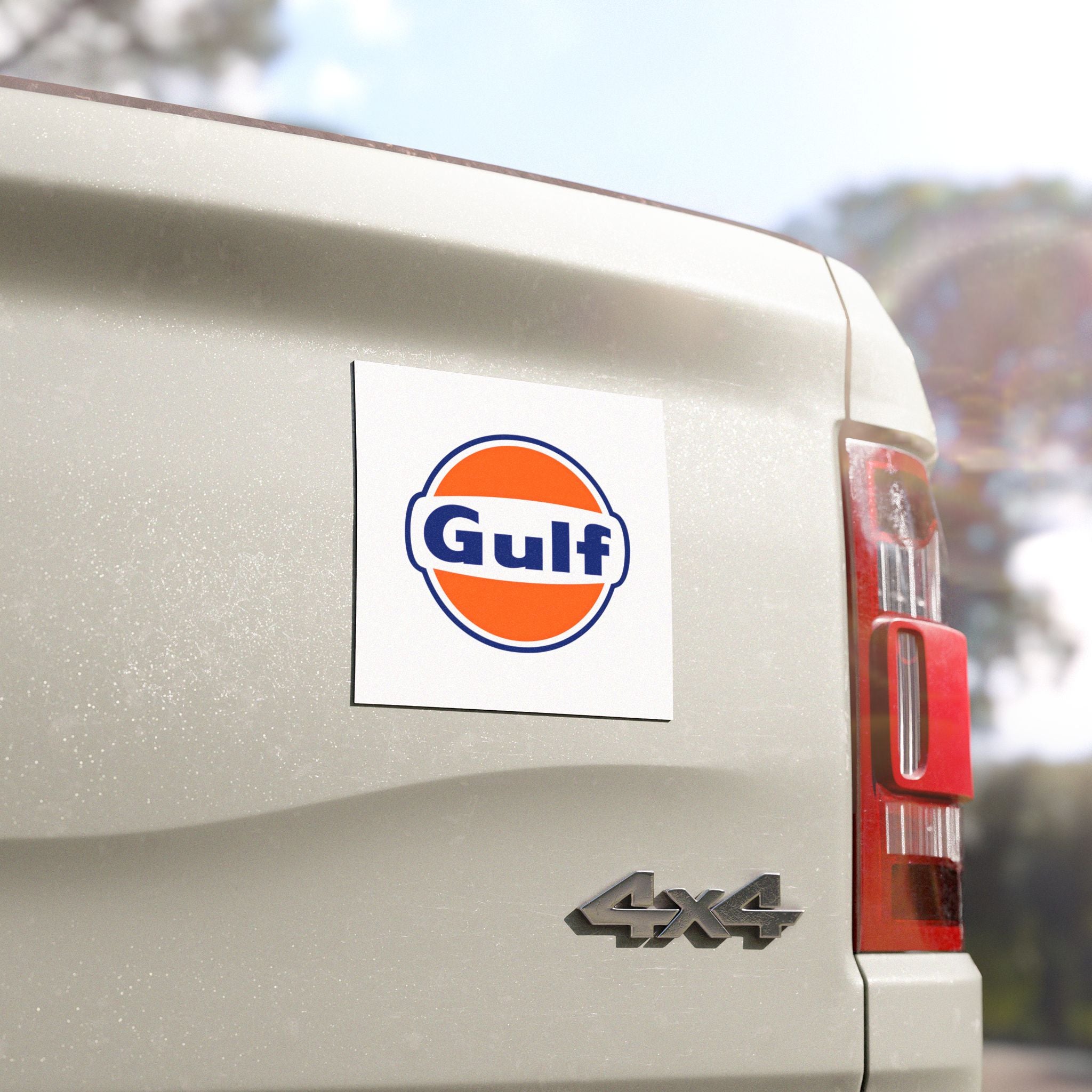 Gulf Oil Car Magnet
