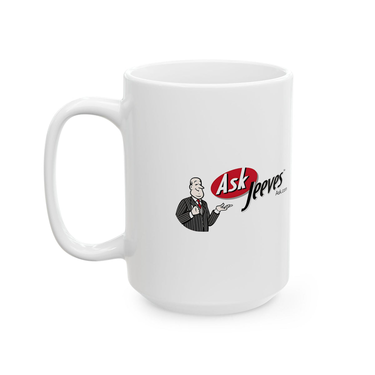Ask Jeeves Ceramic Coffee Mug