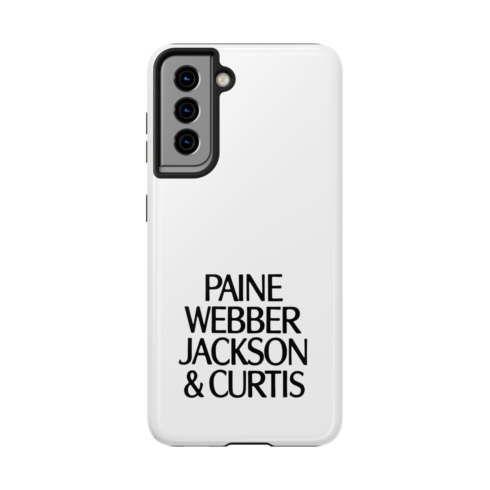 Paine Webber Jackson & Curtis Tough Phone Case