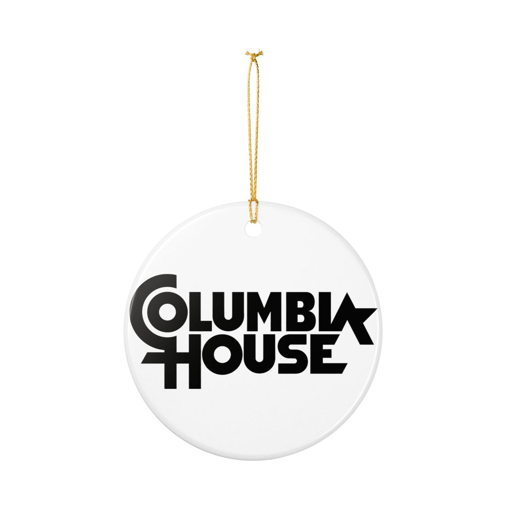 Columbia House Ceramic Ornament