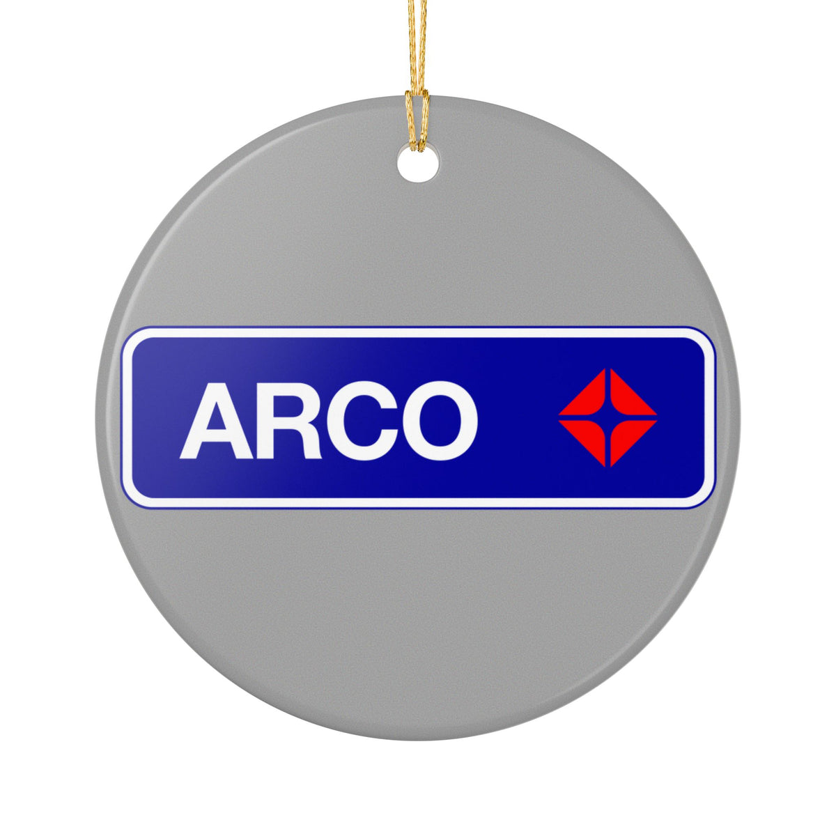 Atlantic Richfield Company (ARCO) Ceramic Ornament