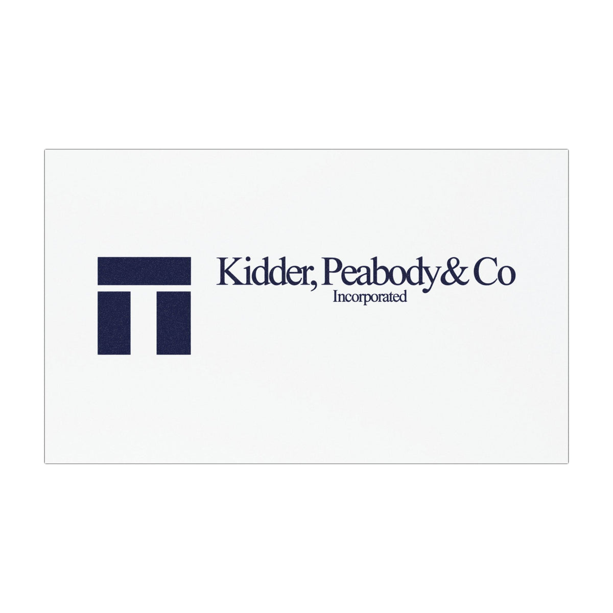 Kidder, Peabody & Co. Car Magnet
