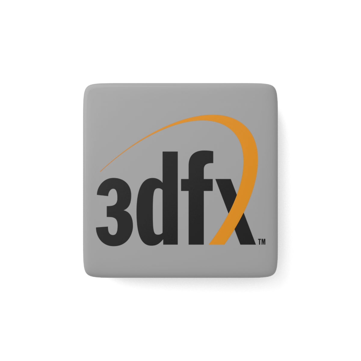 3dfx Interactive Square Porcelain Fridge Magnet