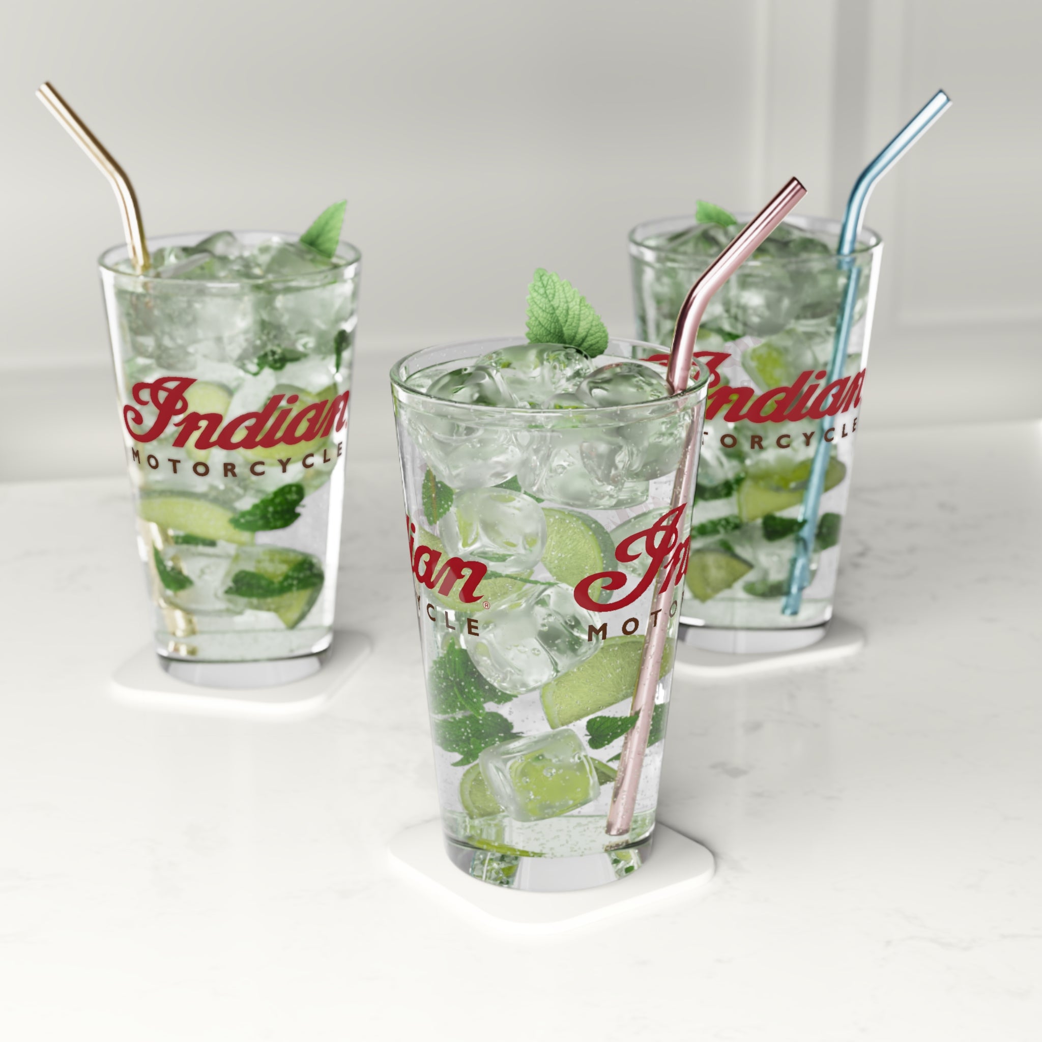 Indian Motorcycle 16oz Pint Glass